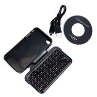 Rotatable Wireless Bluetooth Keyboard with Case for iPhone 4G