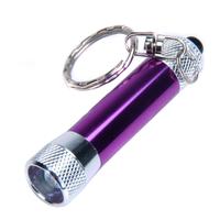 11000MCD Mini Pocketable 1-LED Torch Flashlight w/ Keychain