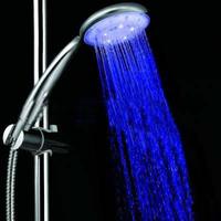 Three-Colored Temperature Sensor Spray LED Shower Spray Head