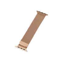 Stainless Steel Magnetic Strap Watch Band For Apple Watch 38mm Rose Gold