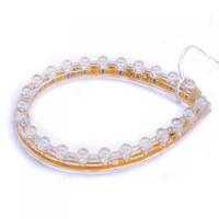 24cm Flexible Car 24-LED Strip Light- Yellow