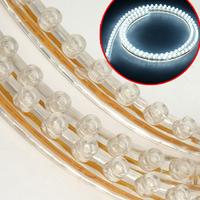 White 1.2M 120 LED Light Strip for Car