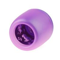 Purple LED Flameless Projection Candle Lamp