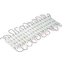 20pcs 5050 SMD 3-LED Module White Waterproof Modules 12V