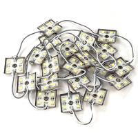 20pcs 5050 SMD 4-LED Module White Waterproof Modules 12V