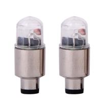 Flashing LED Car Motorcycle Bike Tyre Wheel Valve Cap Light