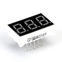 0.36inch 3 Digit Red LED Display Common Anode