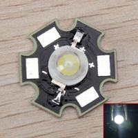 1W High Power Star LED Light Lamp Bulb (White)