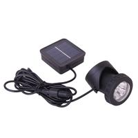 Solar Powered LED Spotlight Garden Pool Waterproof Spot Light