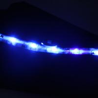 Pet Dog LED Flashing Collar Belt Night Safety - Blue