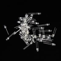 100pcs 3mm White Light LED Light Emitting Diode