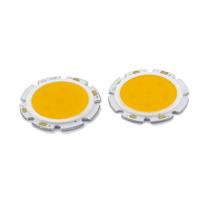 2pcs Yellow COB LED Light 3W 6-7V 350MA