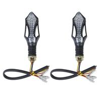 2pcs LED Motorcycle Turn Signals Blinker Indicator Light