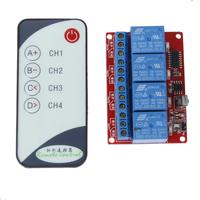 4-Channel 5V LED Relay Module W/Infrared Remote Control