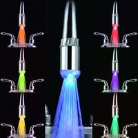 7 Colors Automatic Changing Glow LED Light Water Faucet Tap