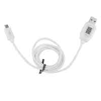 Digital Display Micro USB Data Sync Charge Charging Cable for Android phone