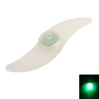 Spoke Wheel Green LED Light with Silicone for Bicycle