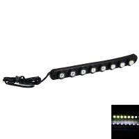 Universal 9 LED Car Soft Light Strip White