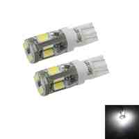 2pcs T10 5730 149 W5W 10-LED SMD 4W 160-220LM 9000-11000K Car LED Instrument Lights Cool White (DC 12-16V)