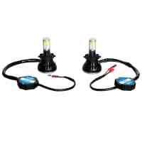 2pcs 5202 6000K 4000LM White Light LED Car Headlights