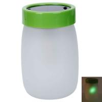 Sound Control Solar Power LED Nightlight Sun Jar Green