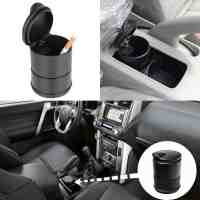 Stylish Car Decorative Ashtray Black (without LED Light)