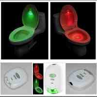 LED ABS Toilet Light with Double-side Sticker White