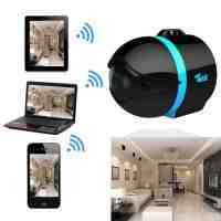 TREK Ai-Ball Mini WiFi Spy Cam IP Wireless Camera for Iphone / Android / Ipad Black + Blue