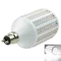 GU10 20W 330-LED 1650-1850LM 6000-6500K White Light LED Corn Lamp White and Silver (AC/DC 12-24V)