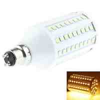 GU10 20W 108-LED 5050SMD 1100-1200LM 3000-3500K Warm White Light LED Corn Light White and Silver (AC/DC 12-24V)