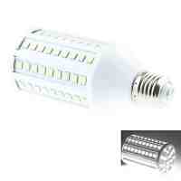 E27 20W 108-LED 5050SMD 1100-1200LM 6000-6500K White Light LED Corn Light White and Silver (AC/DC 12-24V)