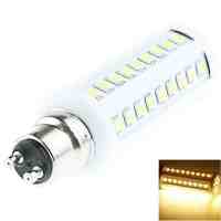 GU10 13W 66-LED 5050SMD 660-720LM 3000-3500K Warm White Light LED Corn Light White and Silver (AC/DC 12-24V)