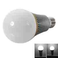 E26 6.2W 496LM Pure White LED Bulb (85-265V)