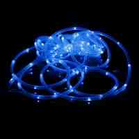 Waterproof 100LED Solar Power Blue LED String Light Blue