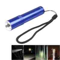 XM-L XPE 500LM 3 Modes Waterproof LED Flashlight Blue