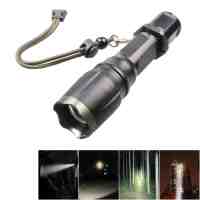 XM-T6 1000LM 3 Modes Waterproof White LED Flashlight Black