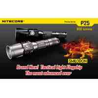 Nitecore P25 XM-L U2 LED 860LM Strong Light Waterproof LED Flashlight Black