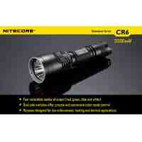 Nitecore CR6 XP-G2 R5 LED 440LM Strong Light Waterproof LED Flashlight Black