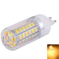 G9 12W 60 x 5730SMD LED 1200LM 2800-3200K Warm White Light LED Corn Light Bulb (85-265V)