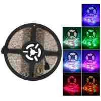 Waterproof 300-LED SMD3528 RGB MINI 24 Keys IR Controller 5M Flexible LED Light Strip Set