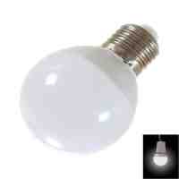 E27 5W 10-LED SMD5730 6000-6500K Cool White Light 360-Degree Lighting LED Bulb (AC 85-265V)