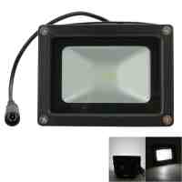 N510 12-LED SMD2835 White Light IP65 Waterproof LED Solar Floodlight Black