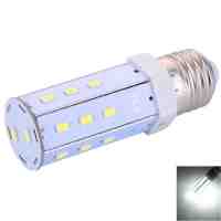 E27 5W 20-LED SMD5630 600LM 6000-6500K Pure White Light LED Corn Lamp (AC 100-240V)