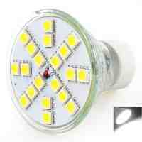 GU10 4W 20x5050SMD LED 6000-6500K White Spotlight (220V)