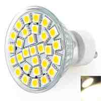 GU10 5W 29x5050SMD LED 2800-3200K Warm White Spotlight (220V)