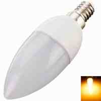 E14 3W 10 LED 2835SMD 2800K-3200K Warm White Light Cusp LED Candle Lamp