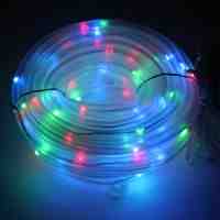 YJ-2011 Premium 100 LED Solar Power 2 Modes Colorized Light PC Tube LED String Light