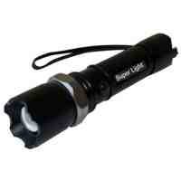 Swat 3 Modes Dimmable Focusing Rechargeable Aluminum Alloy LED Flashlight