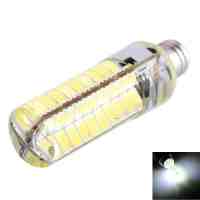 E11 5W 80 LED 5730SMD 520LM 6000-6500K White Light Dimmable LED Corn Lamp (AC110-130V)