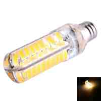 E12 5W 80 LED 5730SMD 520LM 2800-3200K Warm White Light Dimmable LED Corn Lamp (AC110-130V)